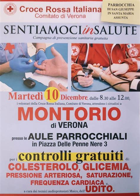 Croce Rossa Sentiamoci In Salute Montorioveronese It