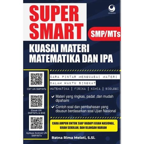 Jual Super Smart Kuasai Matematika Dan Ipa Smp Mts Di Lapak Gramedia