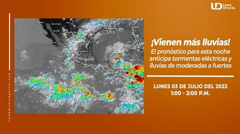 El Pron Stico Para Esta Noche Anticipa Tormentas El Ctricas Y Lluvias