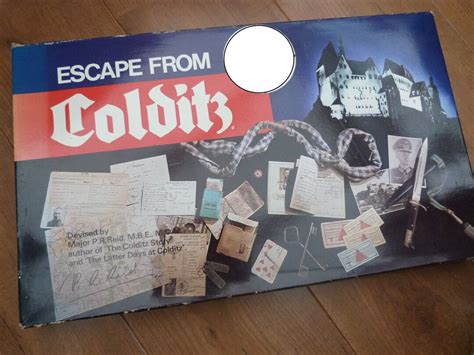 Vintage Escape From Colditz Board Game by Gibson Games Complete 1970s ...