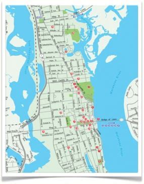 St. Augustine Florida self guided walking tour with printable map Key ...