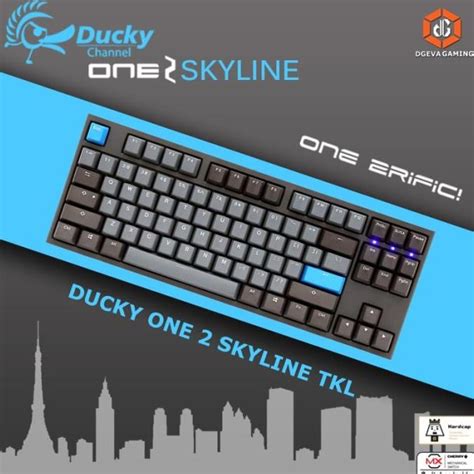 Jual Ducky One Skyline Tkl Mechanical Keyboard Shopee Indonesia