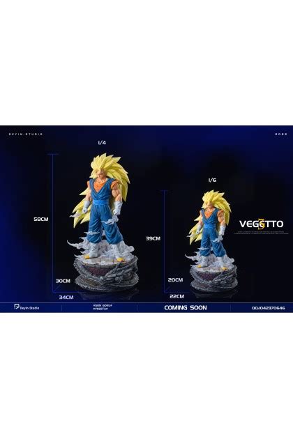 Deyin Studio Dragon Ball Z Ssj Vegetto Mirai Collectibles