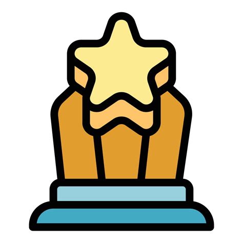 Star Award Icon Vector Flat 28718687 Vector Art At Vecteezy