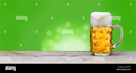 a glass of german beer Stock Photo - Alamy