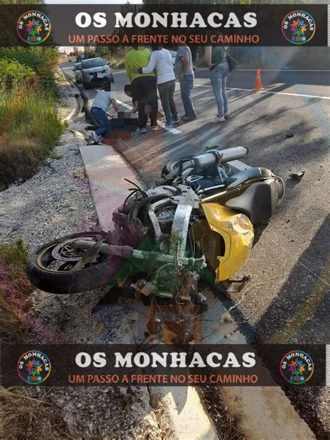 Jovem Morre Aos Anos Em Colis O Entre Duas Motas Em Gueda