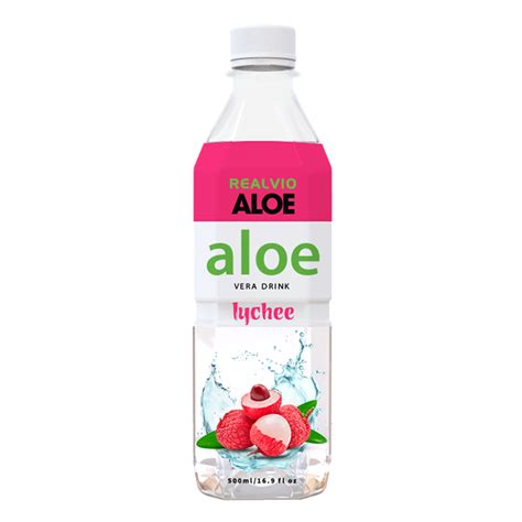 Aloe Vera Lychee 500ml Realvio