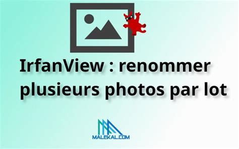 Irfanview Renommer Plusieurs Photos Par Lot Et En Masse Malekal