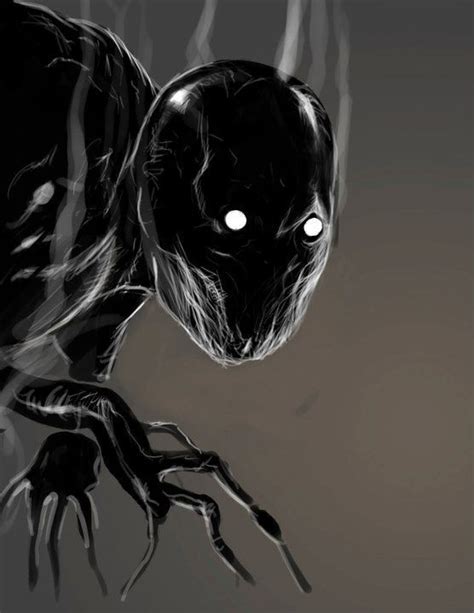 Shadow Creatures Shadow Monster Scary Art