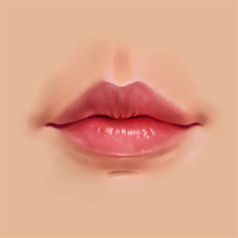 How To Draw Lips On Procreate Easy