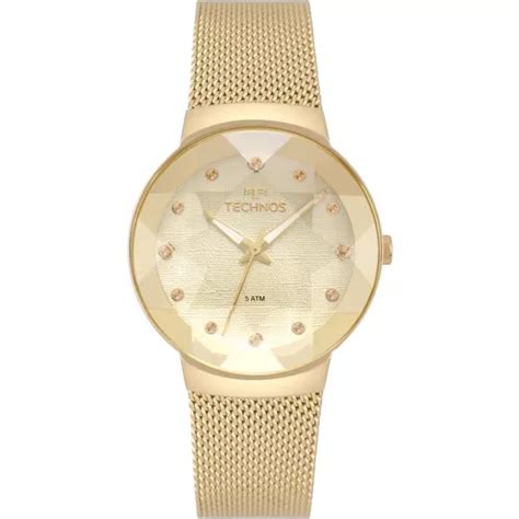 Reloj Technos Elegance Crystal Mpw X Para Mujer Mercadolibre