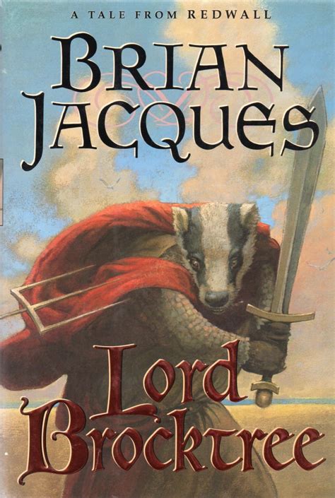 Lord Brocktree A Tale From Redwall 9780399235900 Jacques