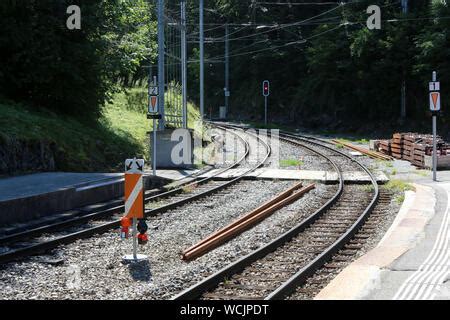 Gare de Martigny. Suisse. / Station Martigny. Switzerland Stock Photo ...