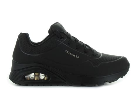 Skechers Uno Stand on Air fekete női sneaker