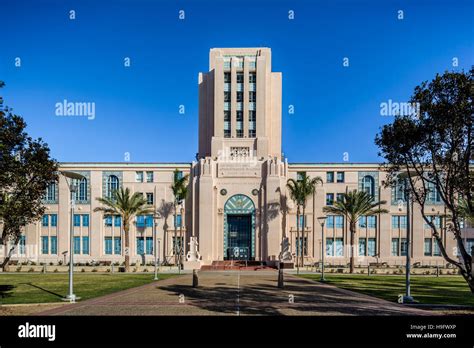 san diego city & county administration building, harbor drive, san diego, ca us Stock Photo - Alamy