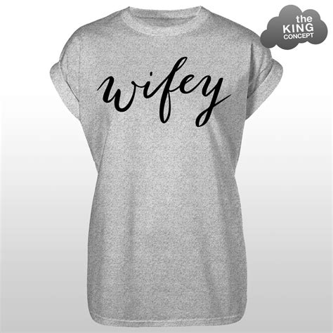 Wifey And Hubby T Shirts Tee Wife Husband Tops Tshirts