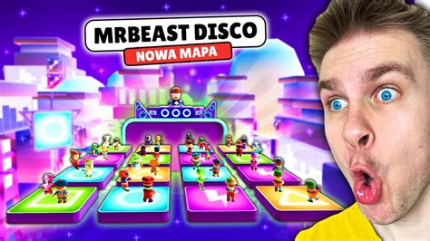 Zagrałem na NOWEJ MAPIE MRBEAST DISCO by DOSTAĆ NOWE SKINY z