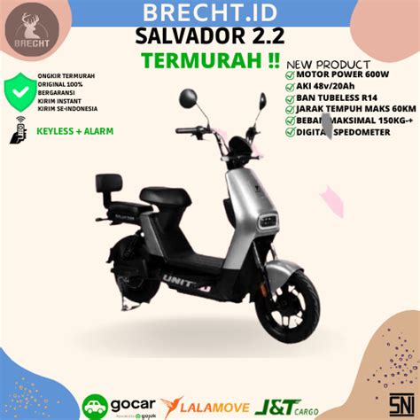 Jual Sepeda Listrik Electric Bike United Salvador New Series