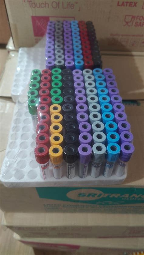 Plastic Edta Blood Collection Tube Packaging Type Box Tubes Per