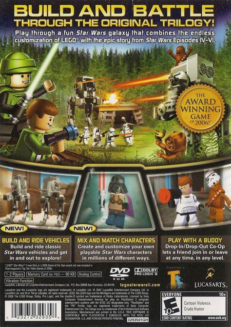 Lego Star Wars Ii The Original Trilogy Box Shot For Playstation