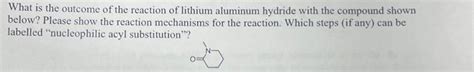 Solved What is the outcome of the reaction of lithium | Chegg.com