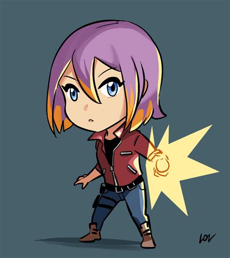 Chibi Mysidia As Re2 Claire By Lostonezero On Deviantart