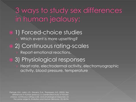 Ppt Sex Differences In Human Jealousy Powerpoint Presentation Free