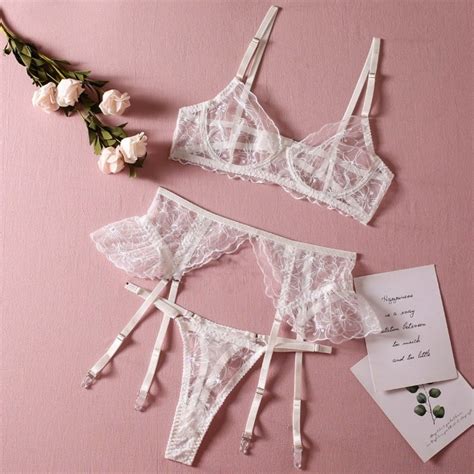 Sheer Wedding Night Lingerie Set Beyondlaces21