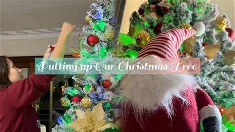 Putting Up Our Christmas Tree YouTube