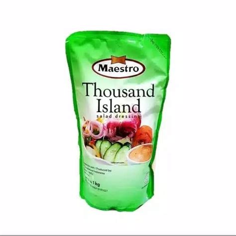 Jual Maestro Thousand Island Salad Dressing Kg Shopee Indonesia