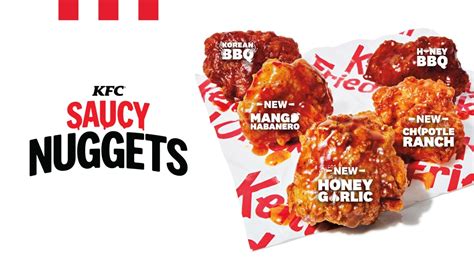 Kfc Introduces Three New Saucy Nuggets Flavours Across Us