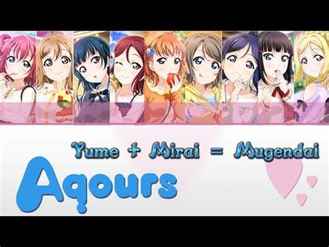 Love Live Canci N Yume Mirai Mugendai Rom Eng Esp Full Youtube