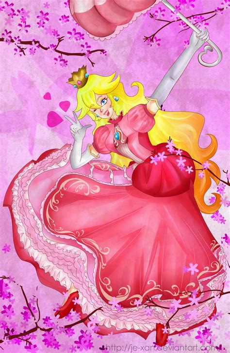 Peach Princess By Je Xan On Deviantart