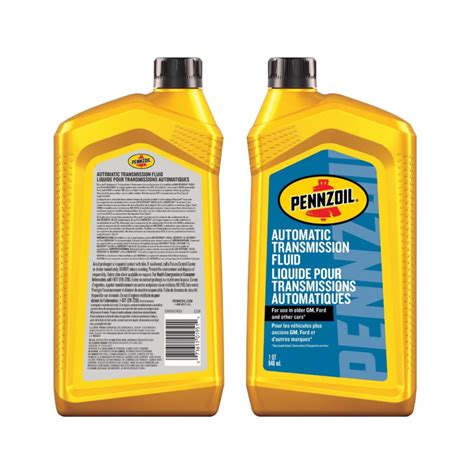 Pennzoil Transmission Fluid Atf Dex Iii Mercon