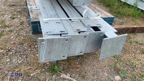 Galvanised Steel Portal Frame Kit Building 40ft X 25ft X 16ft 2 X