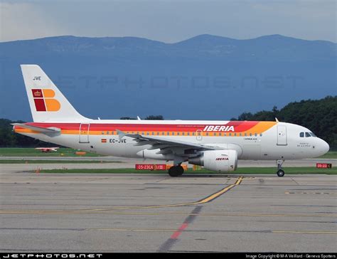 EC JVE Airbus A319 111 Iberia M A Veillard JetPhotos