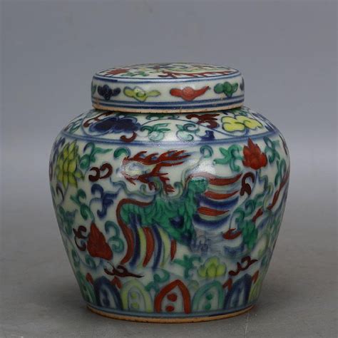 Chinese Ming Dynasty Chenghua Time Porcelain Jar With Oct 14 2018