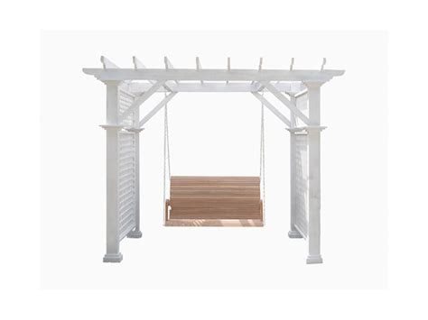 Pergola with swing — The Garden Concept