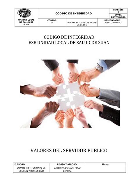 Pdf Valores Del Servidor Publico Dokumen Tips