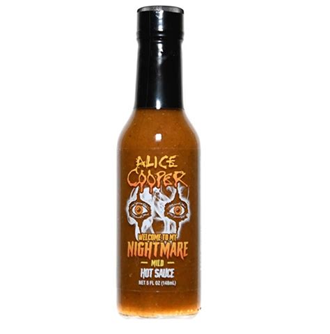 Alice Cooper Welcome To My Nightmare Mild Hot Sauce All Hot Sauces Mo Hotta Mo Betta