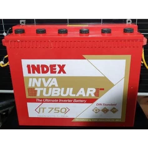 Lead Acid Battery Exide Inva Tubular It Warranty Months V