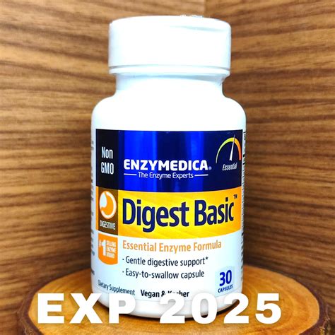 Jual Enzymedica Digest Basic Essential Enzyme Formula Isi 30 Capsules