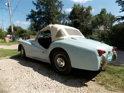 1959 Triumph TR3 Roadster Runs All Original Paint 43k Miles Classic