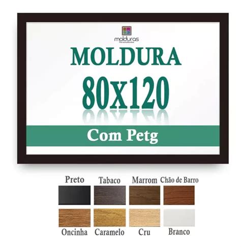 Moldura 120x80 Cm Acrilico Para Quadro Arte Poster Petg Parcelamento