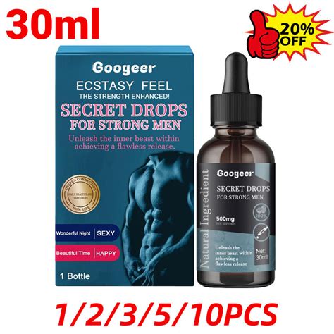 Secret Drops For Strong Men Secret Happy Drops Enhancing Sensitivity Andpleasure Ebay