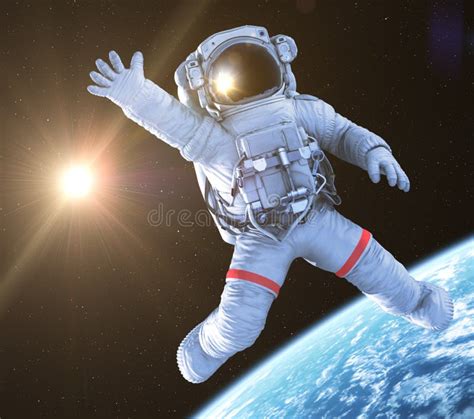 Astronaut Waving Hand Stock Vector Illustration Of Cosmos 137501904