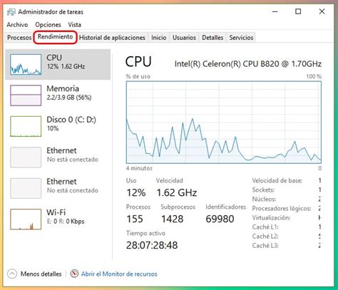 C Mo Ver El Consumo De Cpu Ram Y Disco Duro En Windows Tecnowindows