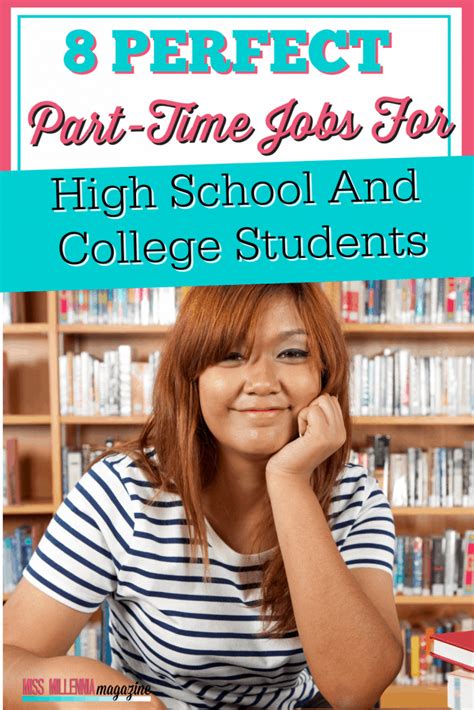 8 Perfect Part Time Jobs For High School And College Students 2023