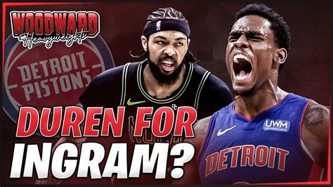 Detroit Pistons To TRADE Jalen Duren For Brandon Ingram YouTube