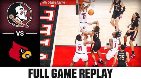 Florida State Vs Louisville Full Game Replay 2022 23 ACC Mens